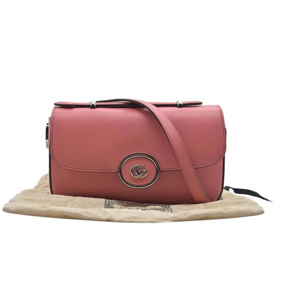 Gucci Handbags - $2980 Gucci Senna Calfskin Petite GG Top Handle Shoulder Bag